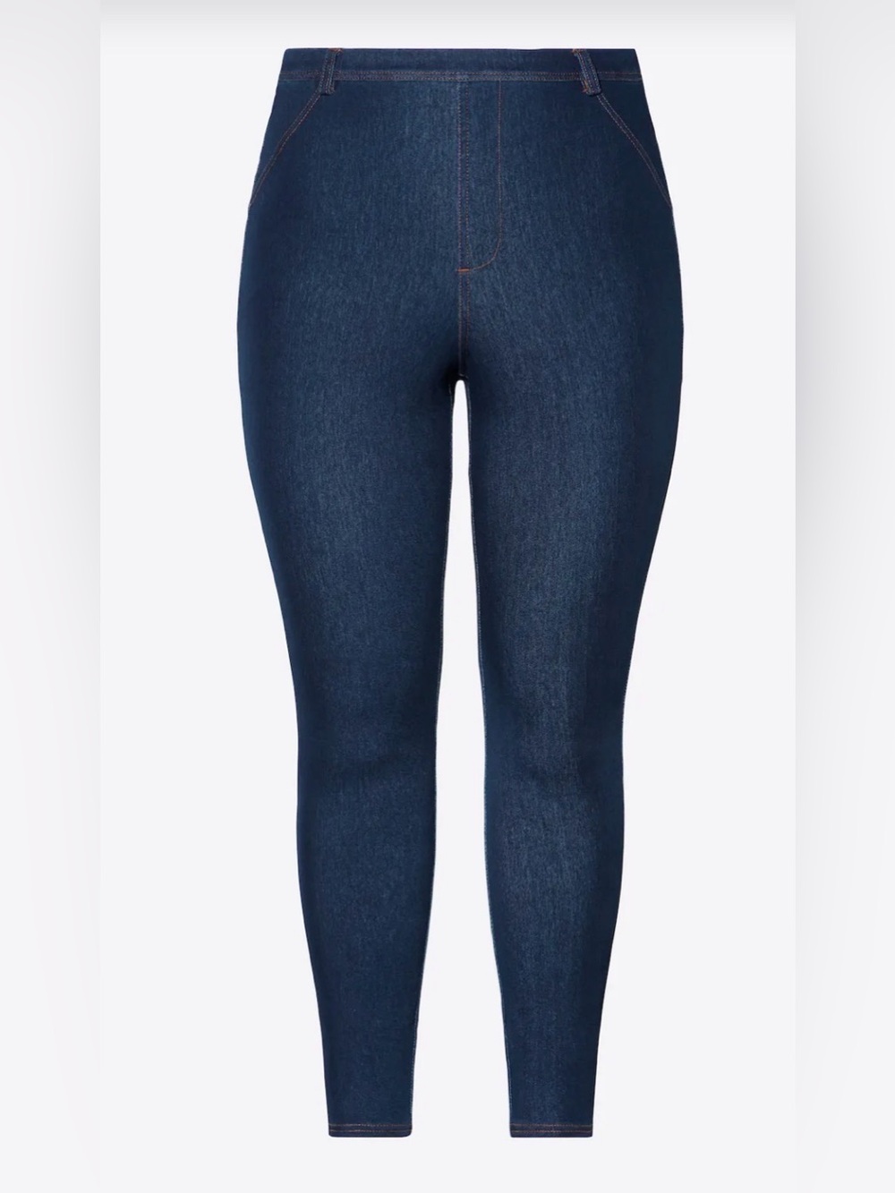 NWT YITTY Fabletics High-Rise Dark Blue Women's Jeggings Plus Size 3X/4X